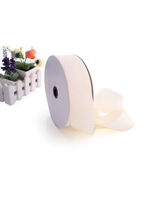 无光单面涤纶罗纹带 连接婚庆与日常的百搭配料